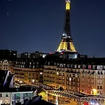 Tour Eiffel - Vue Imprenable Au-dessus Des Toits, Balcon Appartamento
