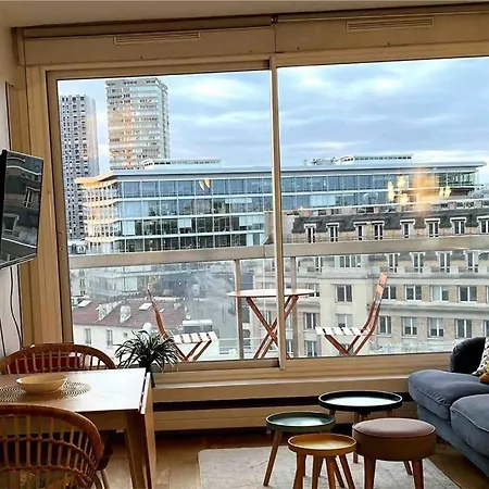 Lejlighed Tour Eiffel - Vue Imprenable Au-dessus Des Toits, Balcon Paris