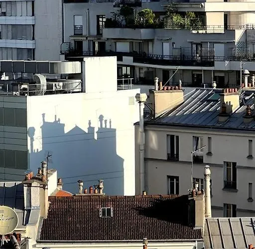 Tour Eiffel - Vue Imprenable Au-dessus Des Toits, Balcon Apartmán